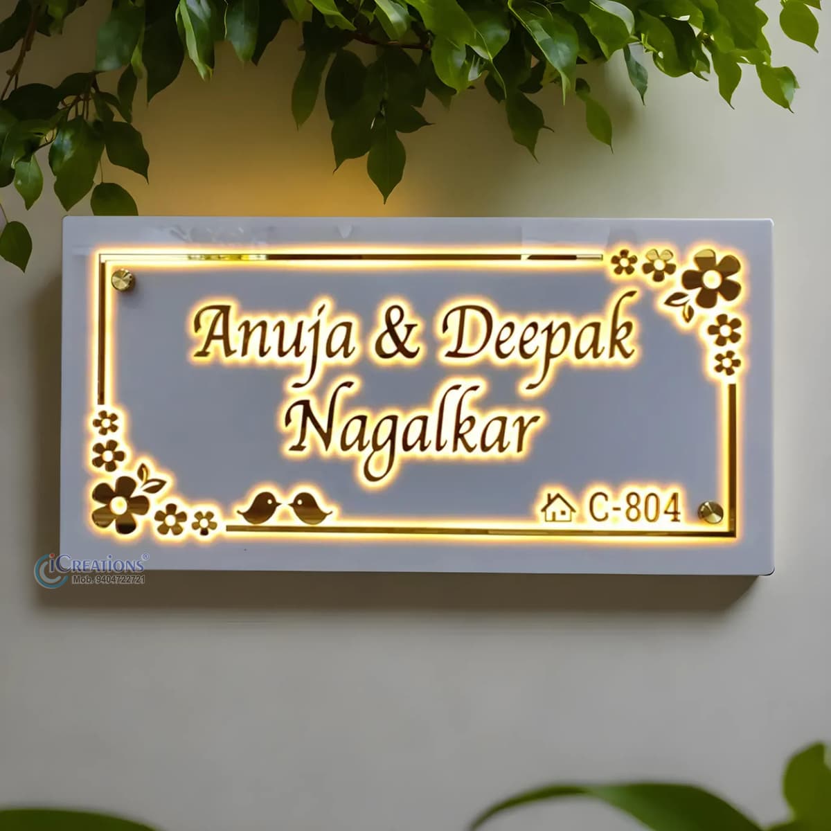 Acrylic Name Plates